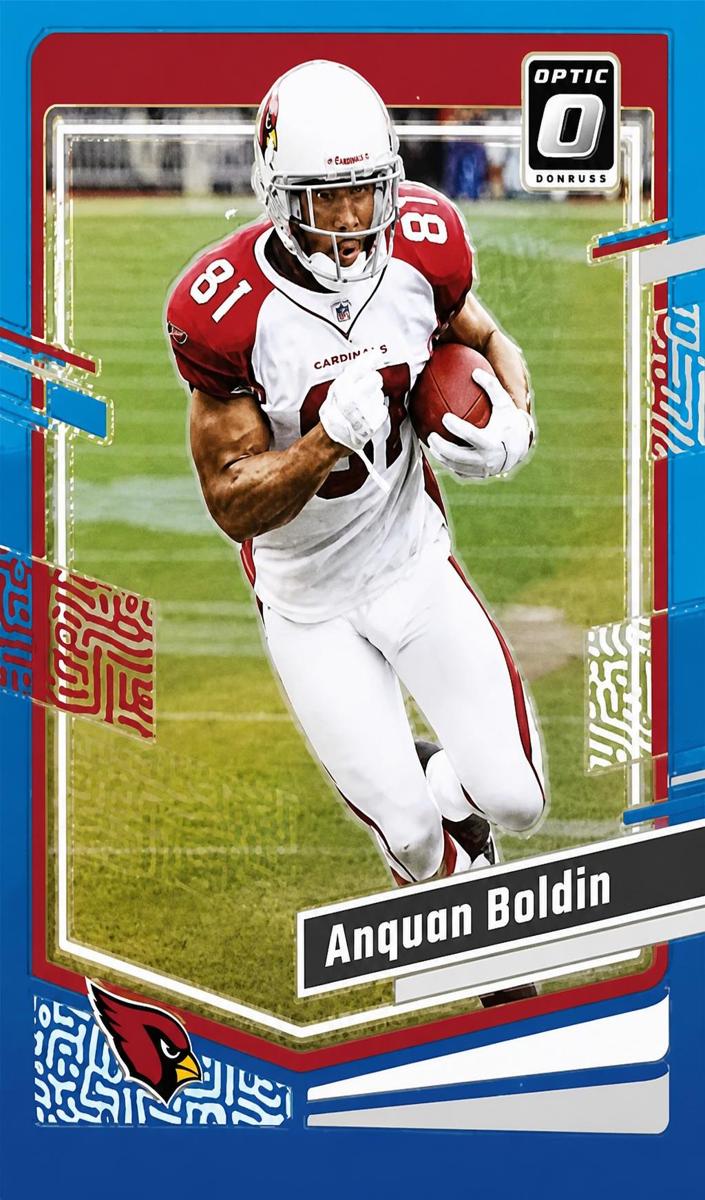 2023 Donruss Optic Football Aqua Anquan Boldin #1