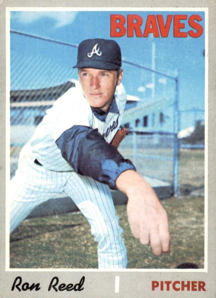 1970 Topps Baseball Ron Reed #546