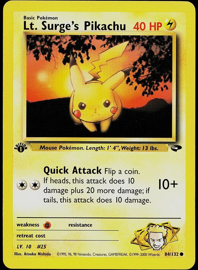 LT. Surge's Pikachu