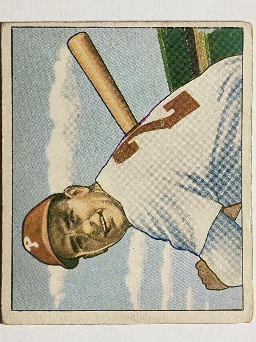 1950 Bowman Baseball null Andy Seminick #121 PSA 6