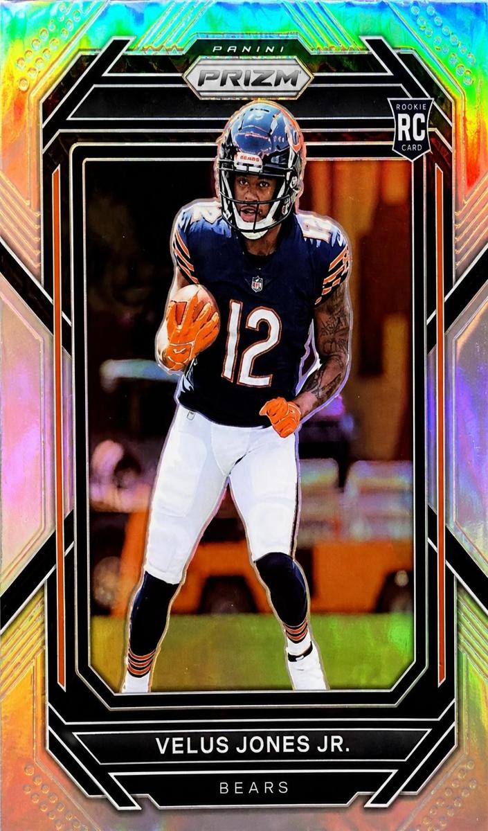 2022 Panini Prizm Football Silver Velus Jones Jr. #332 PSA 10