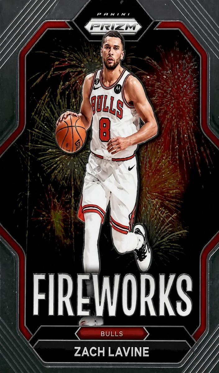 2022 Panini Prizm Basketball Zach LaVine #4