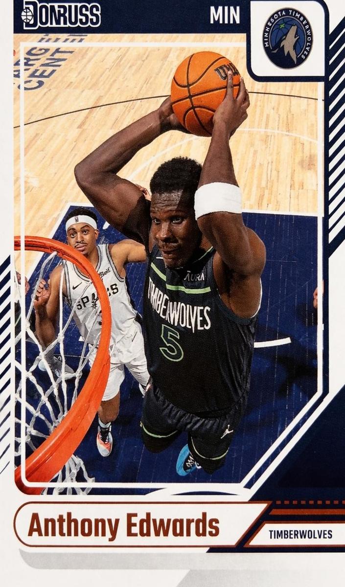 2024 Panini Donruss Basketball Anthony Edwards #165