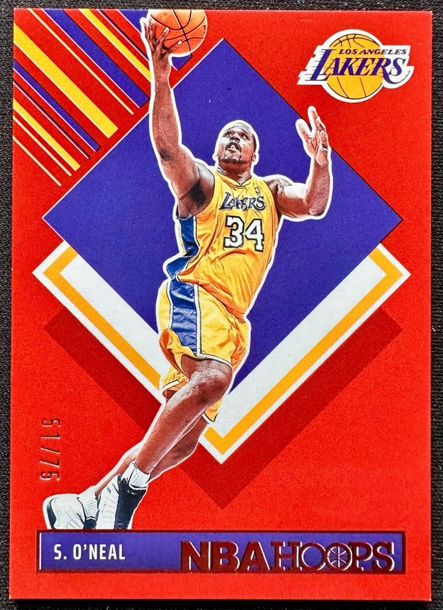 2024 Panini Hoops Basketball Red Shaquille O'Neal #296