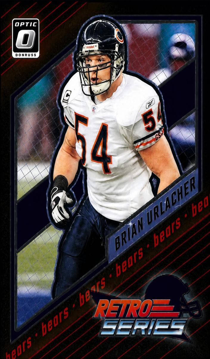 2023 Donruss Optic Football Purple Stars Brian Urlacher #5 PSA 10