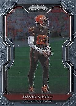2020 Panini Prizm Football David Njoku #61