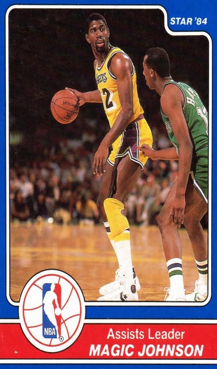 1984 Star Basketball Magic Johnson #17