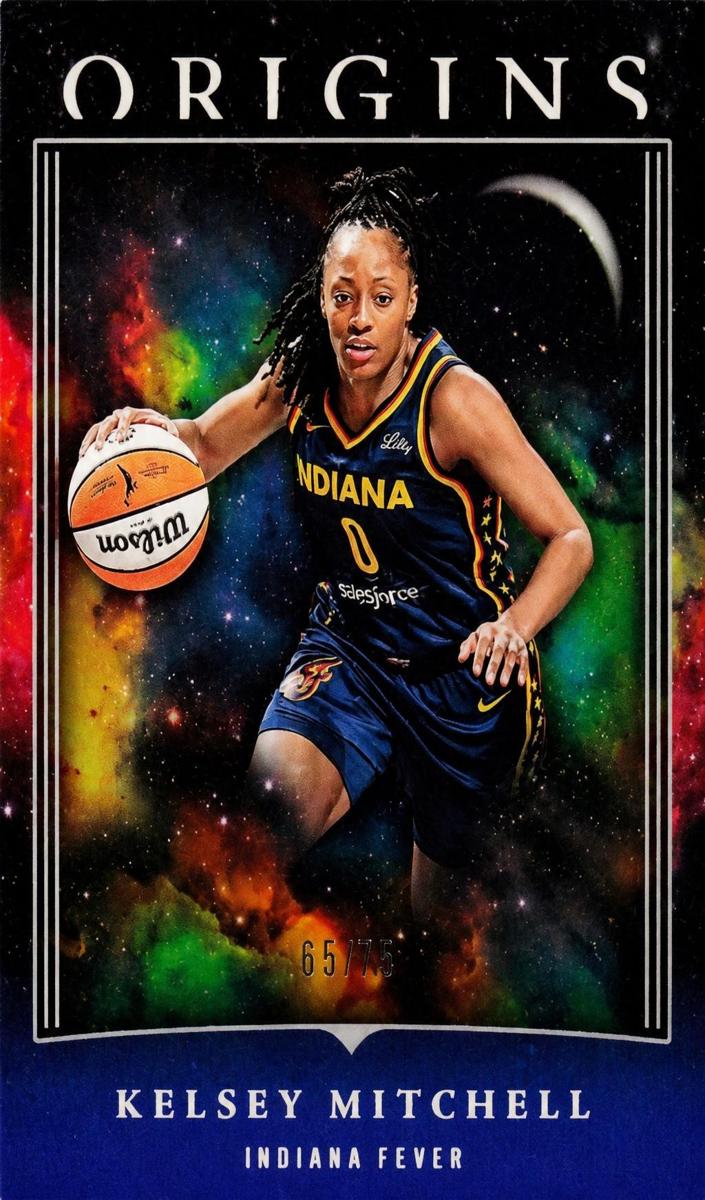 2024 Panini Origins WNBA Basketball Blue Kelsey Mitchell #52