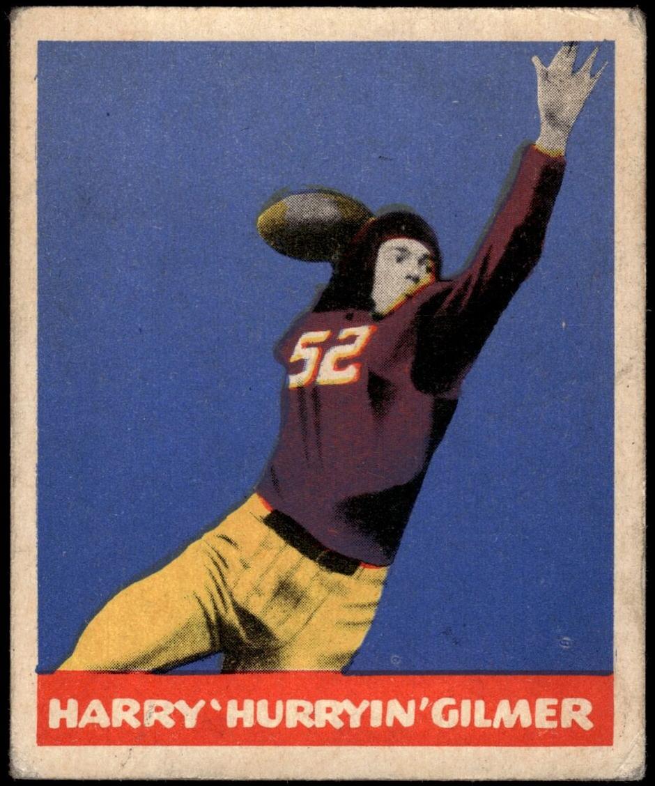 1949 Leaf Football Harry Gilmer #62