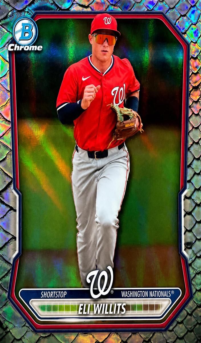 2026 Bowman Baseball Reptilian Refractor Eli Willits #BCP-95