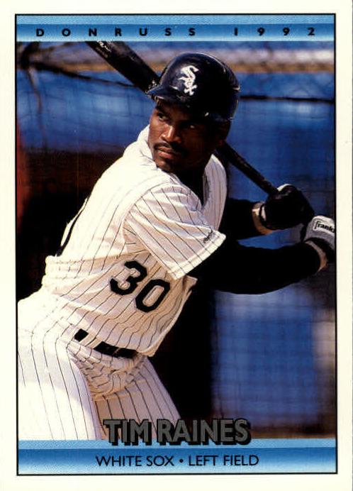 1992 Donruss Baseball Tim Raines #312 PSA 9