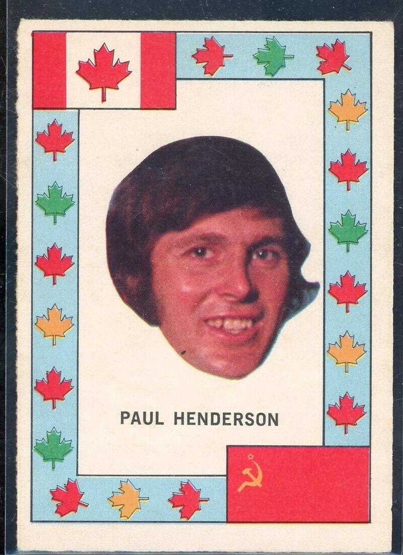 1972 O-Pee-Chee Team Canada Hockey Paul Henderson #NNO