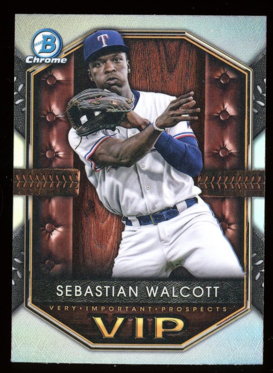 2025 Bowman Baseball Sebastian Walcott #VIP-3