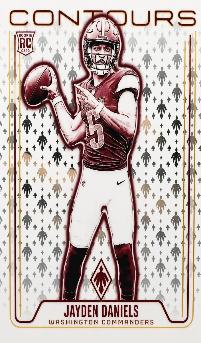 2024 Panini Phoenix Football Stars Jayden Daniels #CON-JDS