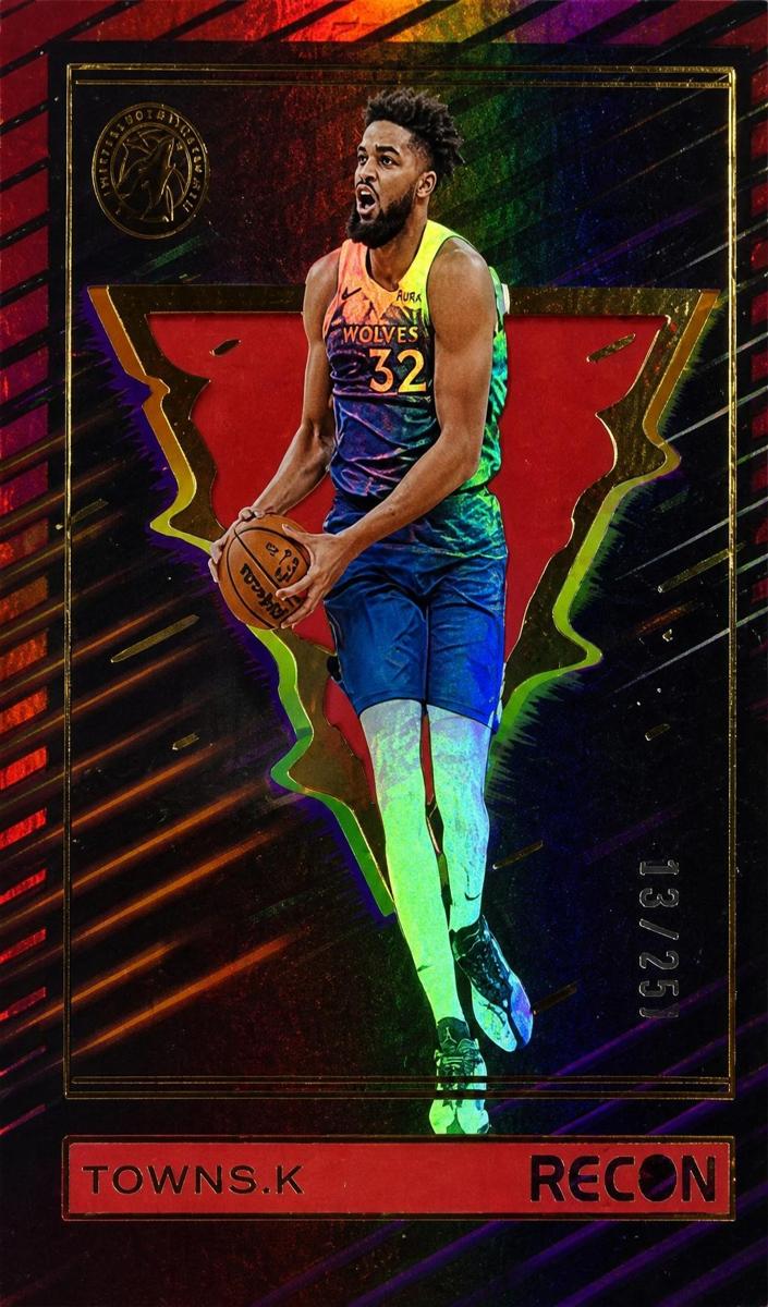 2023 Panini Recon Basketball Holo Red Karl-Anthony Towns #69