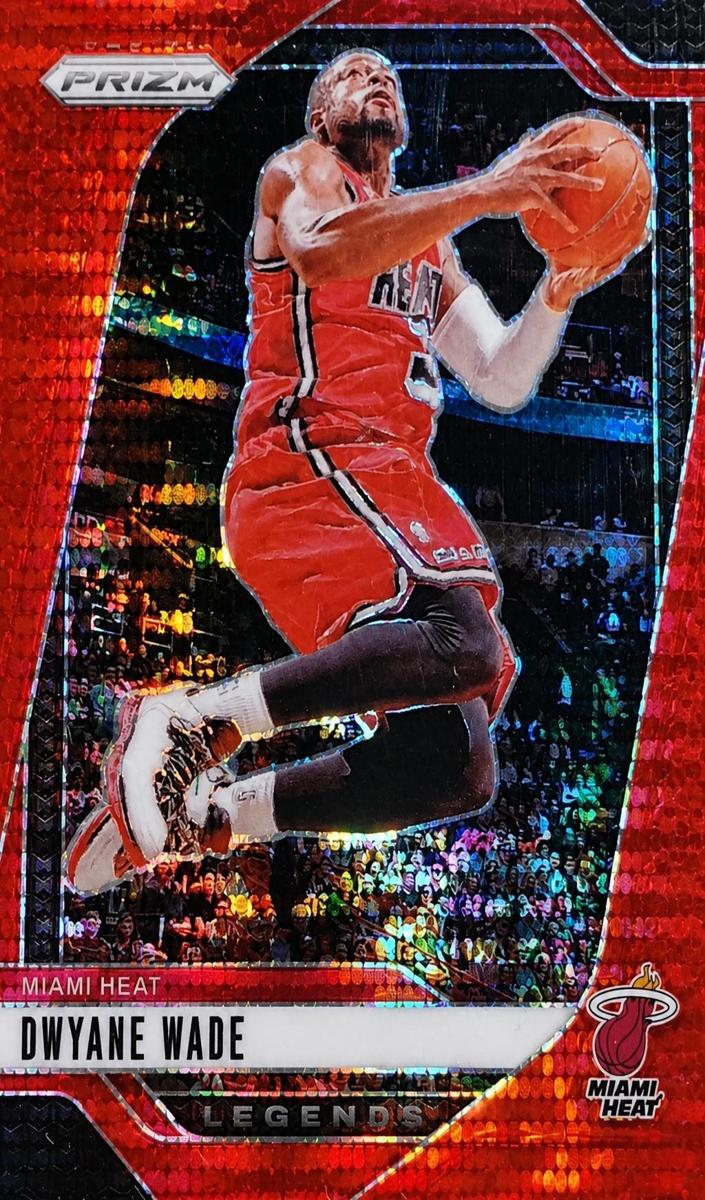 2024 Panini Prizm Basketball Red Pulsar Dwyane Wade #276