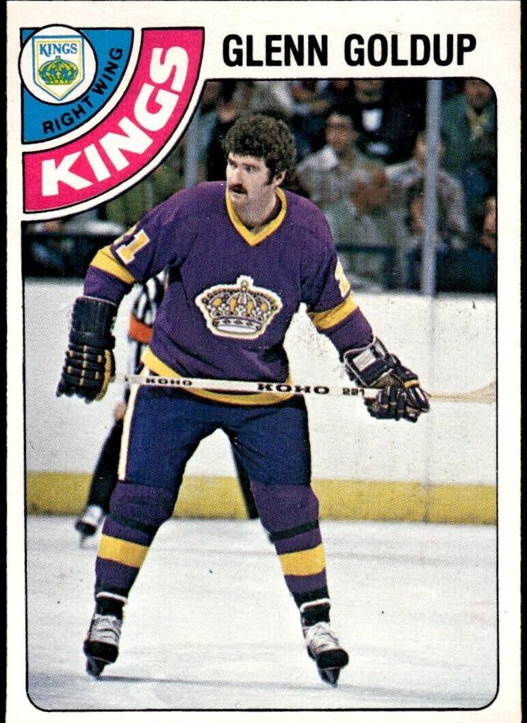 1978 O-Pee-Chee Hockey Glenn Goldup #337