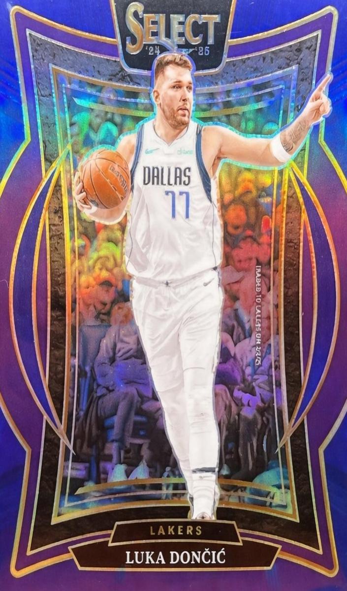 2024 Panini Select Basketball Blue Luka Doncic #56 PSA 10
