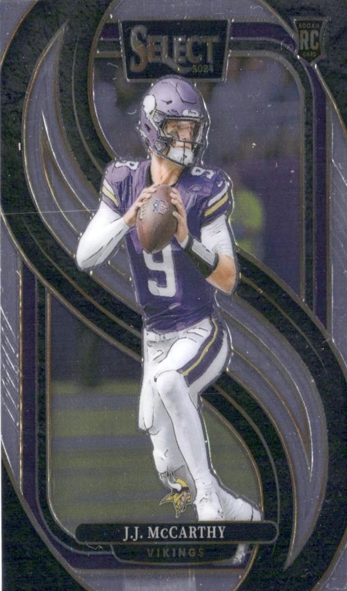 2024 Panini Select Football J.J. McCarthy #134 PSA 9
