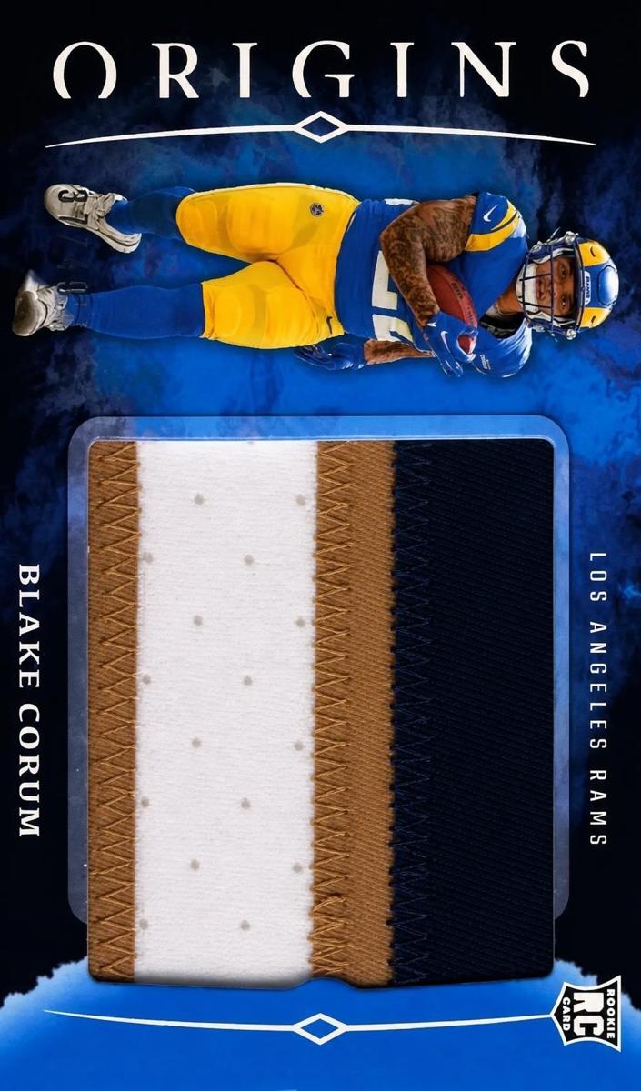 2024 Panini Origins Football Blue Blake Corum #RJJ-BCO