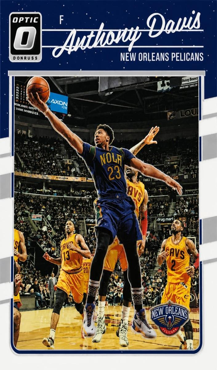 2016 Donruss Optic Basketball Holo Anthony Davis #97 PSA 10