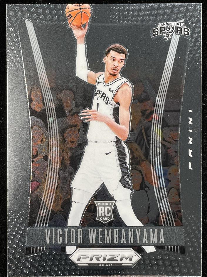 2023 Panini Prizm Deca Basketball Victor Wembanyama #116 PSA 9