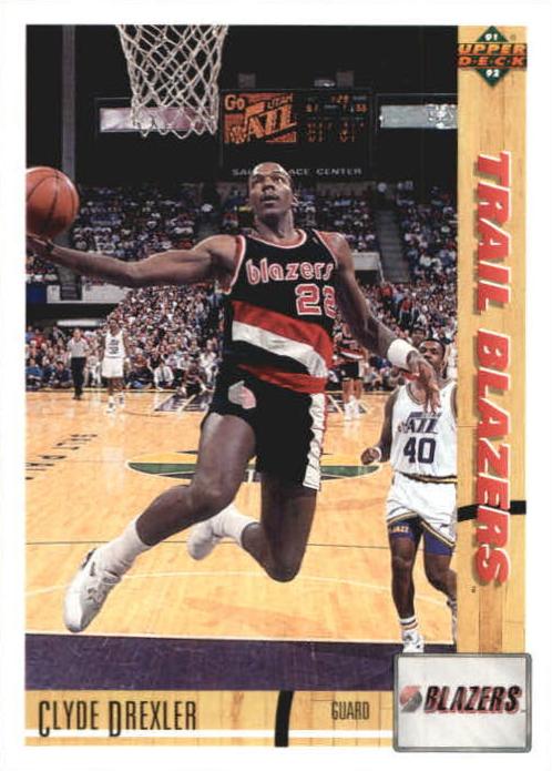 1991 Upper Deck Basketball Clyde Drexler #357 PSA 10