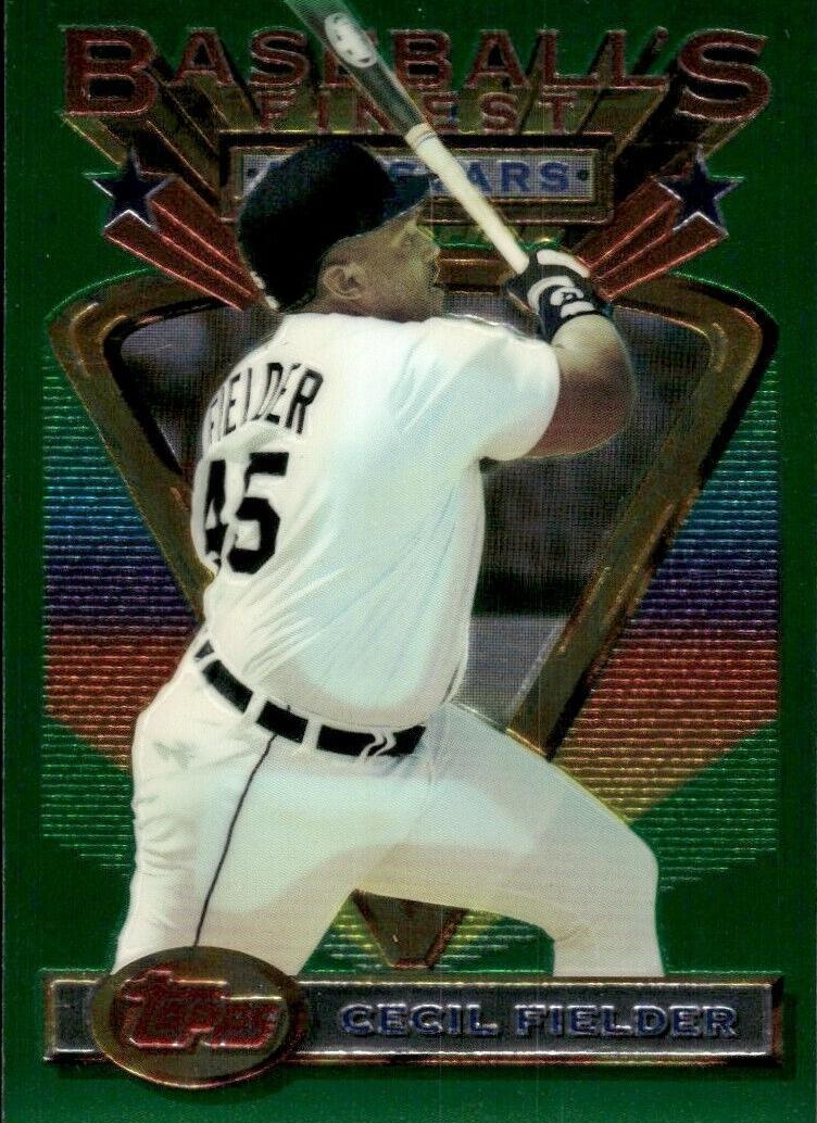 1993 Topps Finest Baseball All-Star Cecil Fielder #111
