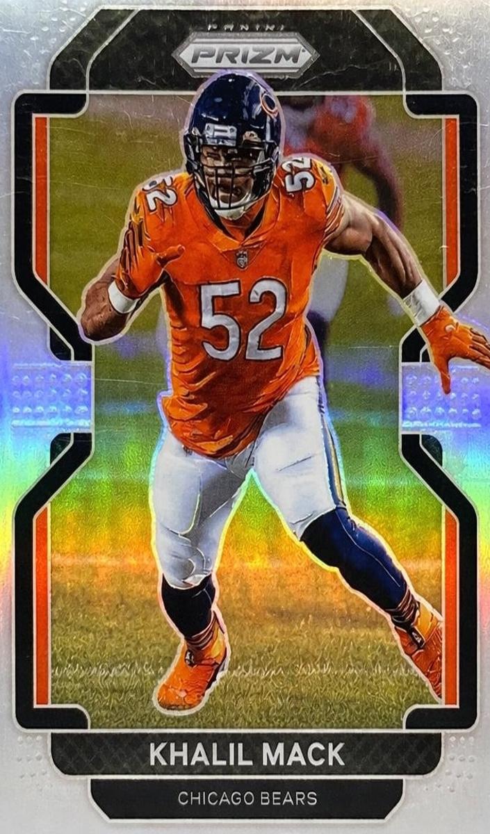 2021 Panini Prizm Football Silver Khalil Mack #163