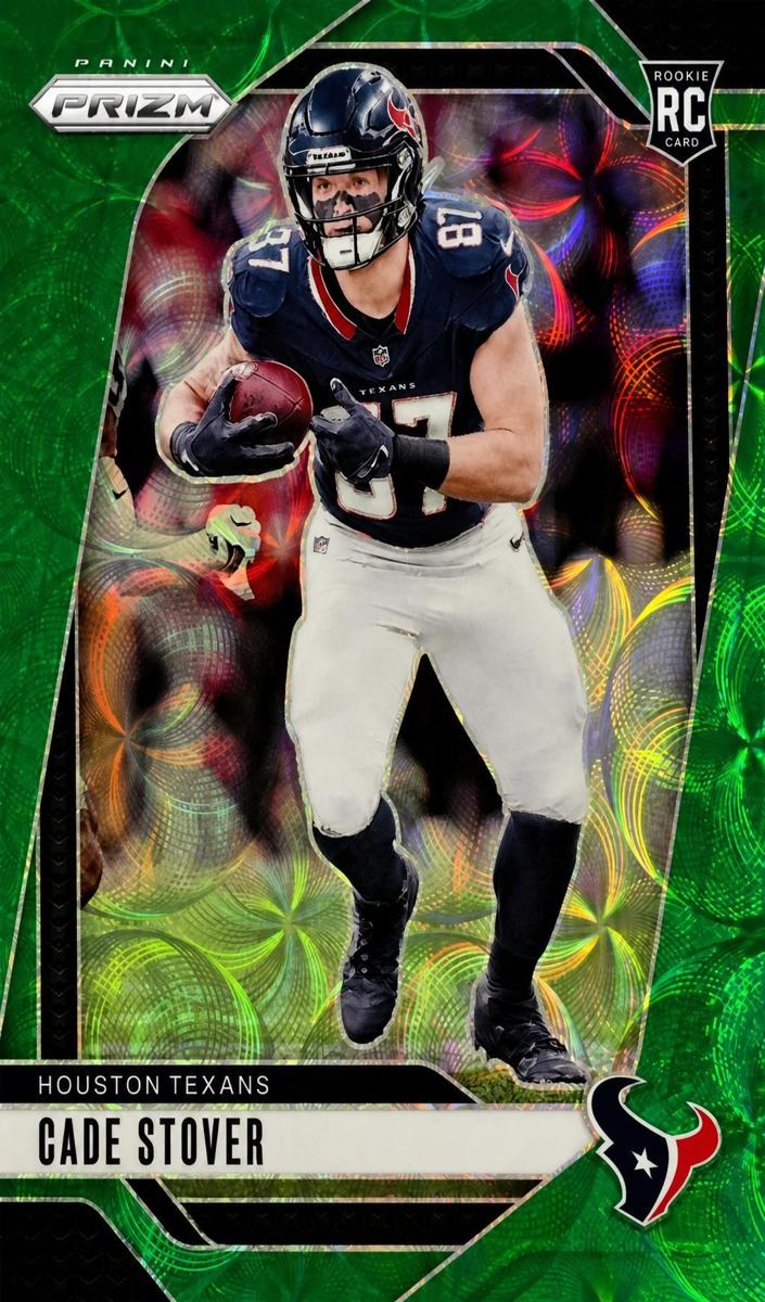 2024 Panini Prizm Football Green Scope Cade Stover #318