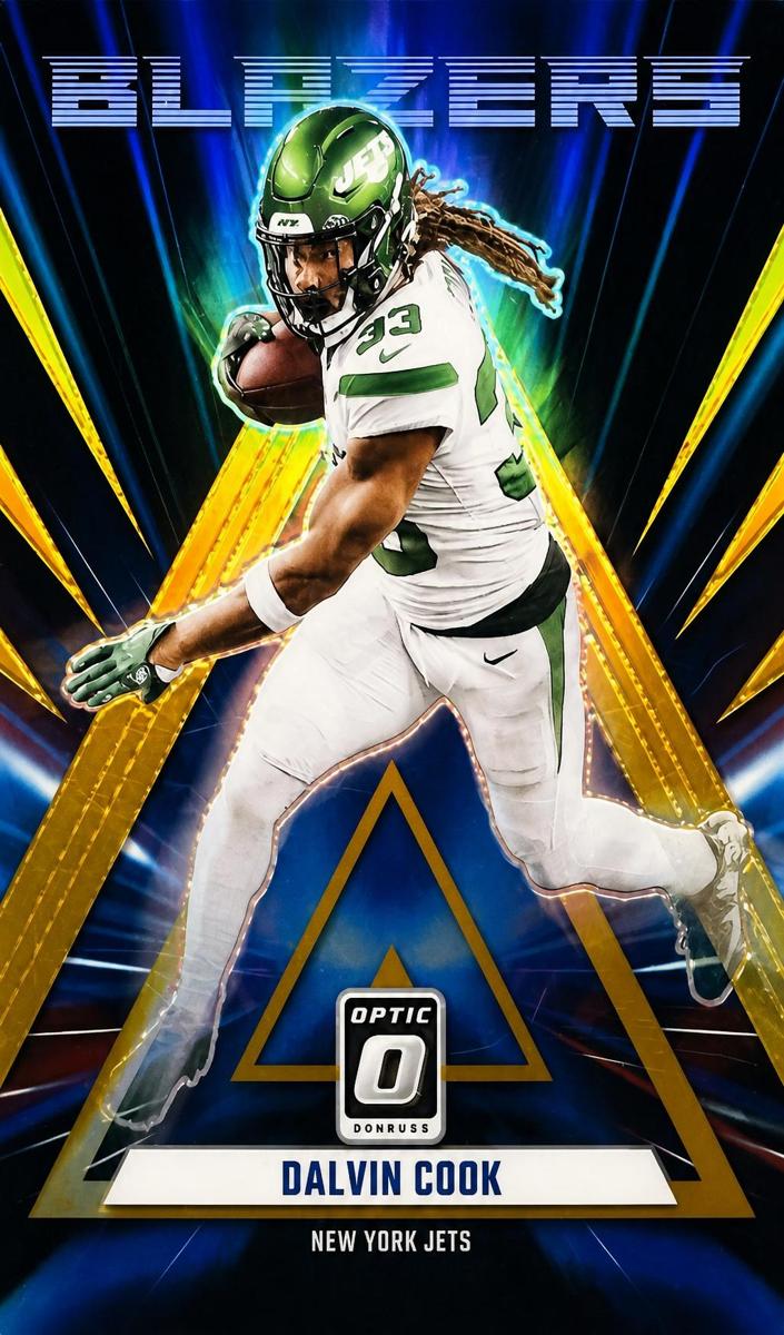 2023 Donruss Optic Football Gold Dalvin Cook #7