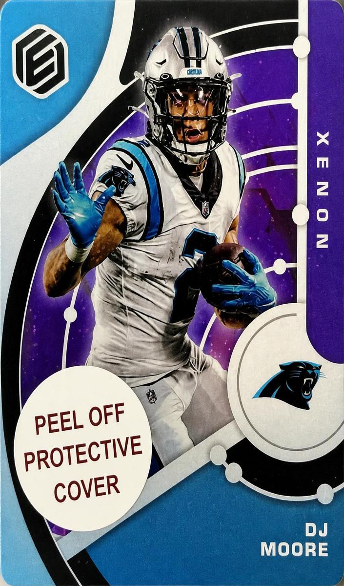 2022 Panini Elements Football Xenon DJ Moore #52