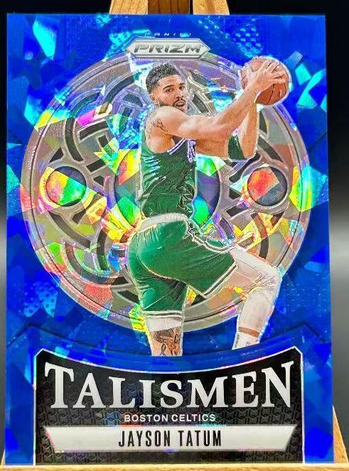 2024 Panini Prizm Basketball Blue Ice Jayson Tatum #9