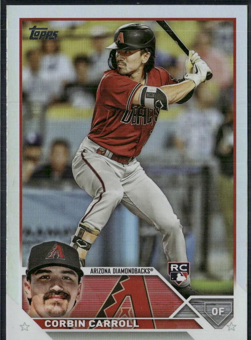2023 Topps Baseball Rainbow Foil Corbin Carroll #401 PSA 10