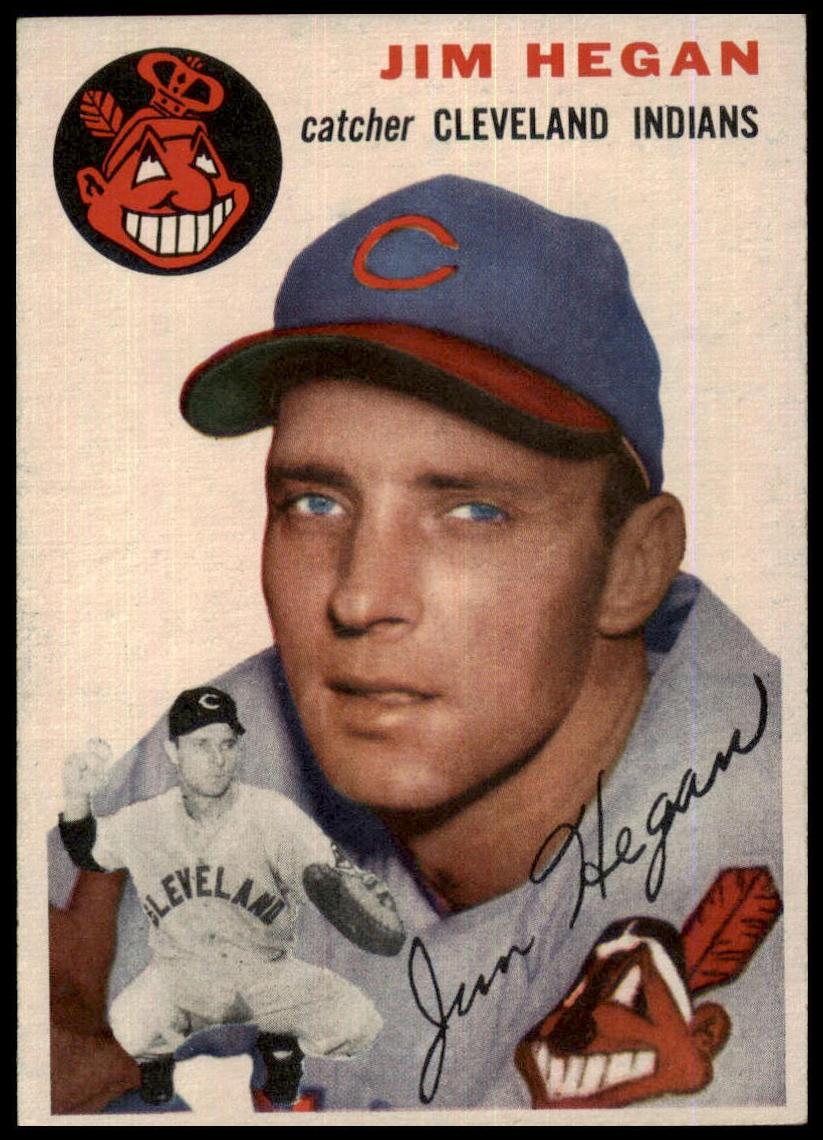 1954 Topps Baseball Jim Hegan #29