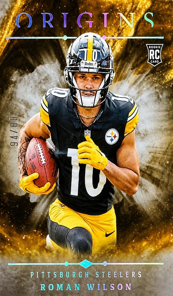 2024 Panini Origins Football Holo Silver Roman Wilson #138