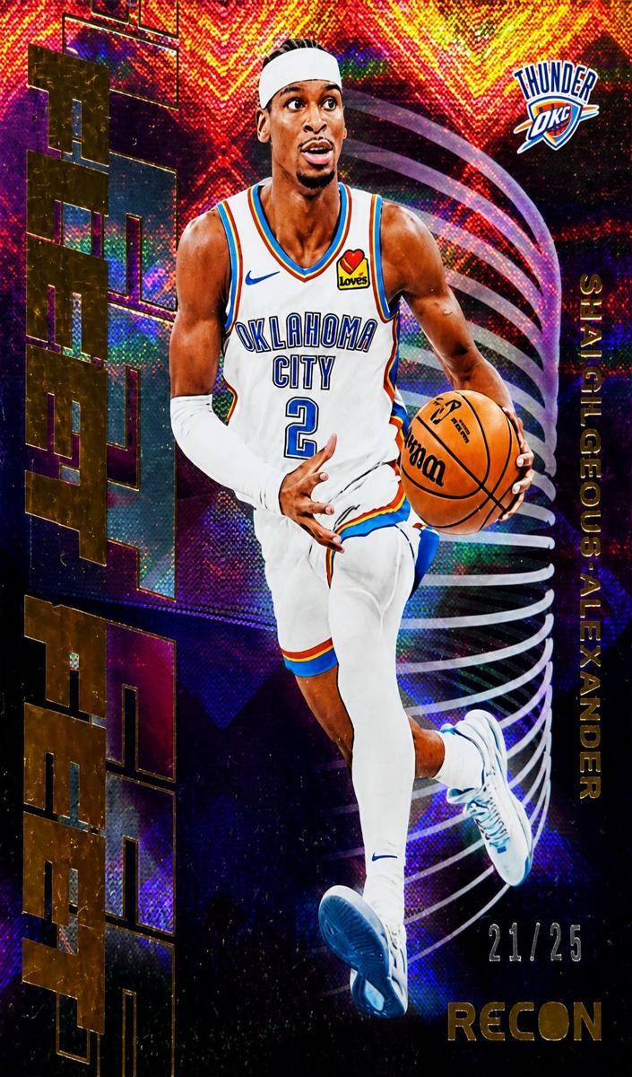 2023 Panini Recon Basketball Effect Shai Gilgeous-Alexander #20 PSA 7.5