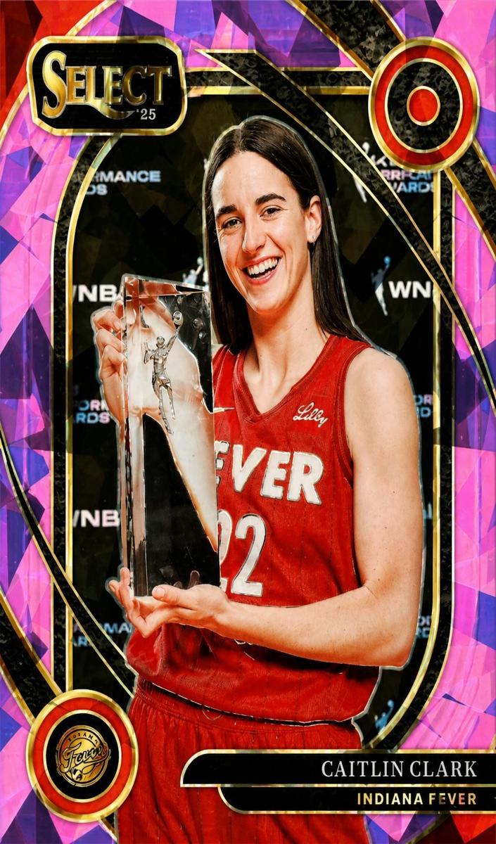 2025 Panini Select WNBA Basketball Pink Ice Caitlin Clark #242