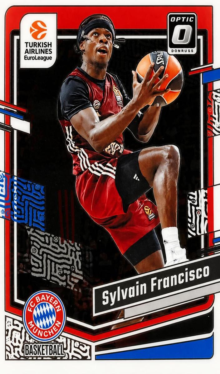 2023 Donruss Turkish Airlines EuroLeague Basketball Sylvain Francisco #42