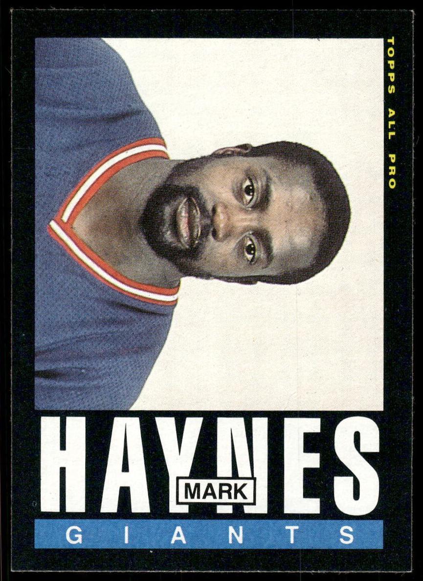 1985 Topps Football null Mark Haynes #117
