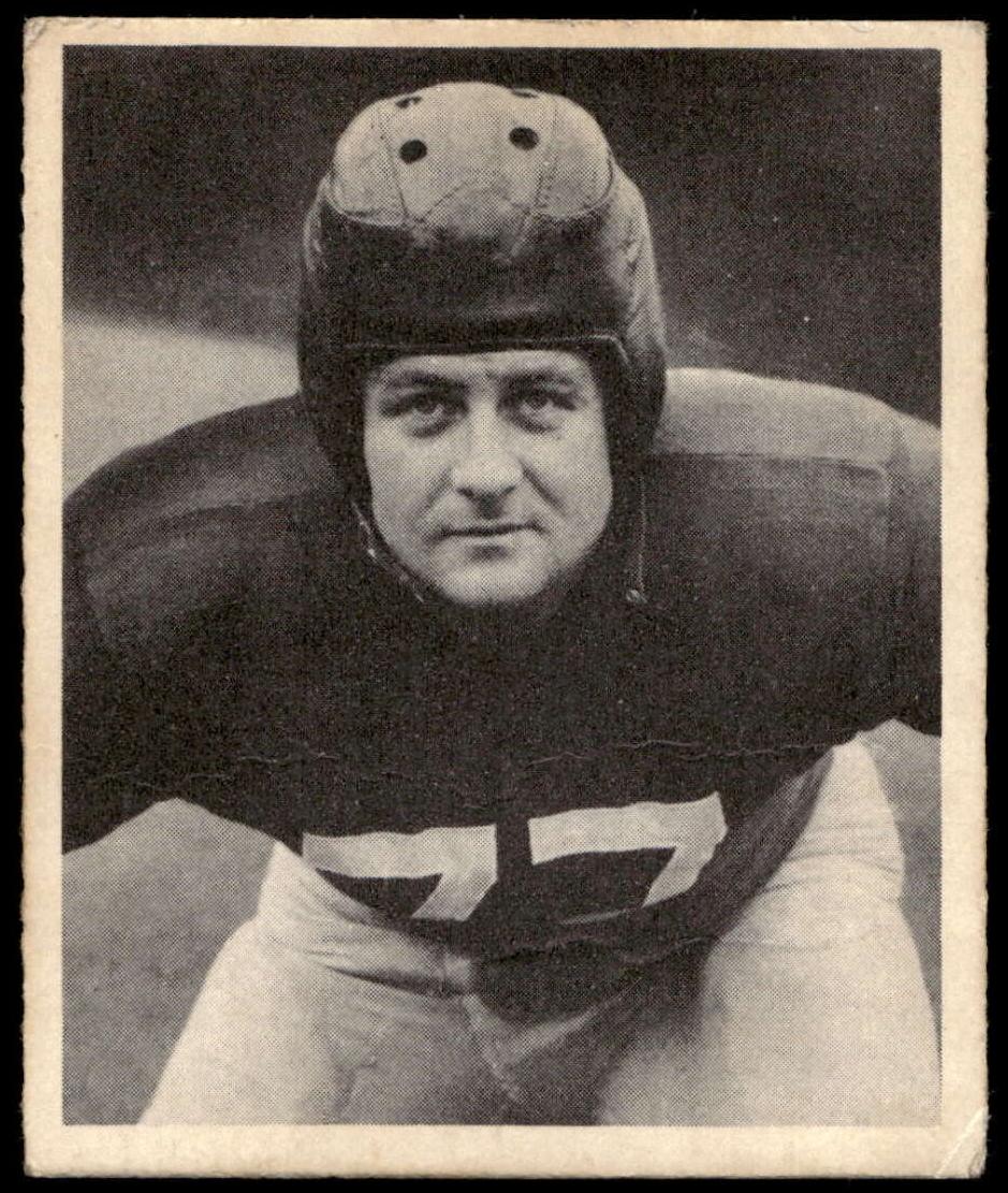 1948 Bowman Football Jim White #91 PSA 6
