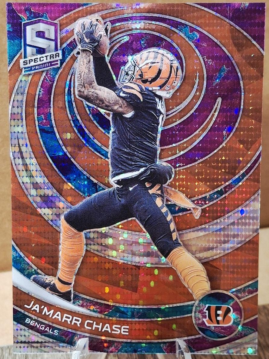 2023 Panini Spectra Football Celestial Ja'Marr Chase #17 PSA 10