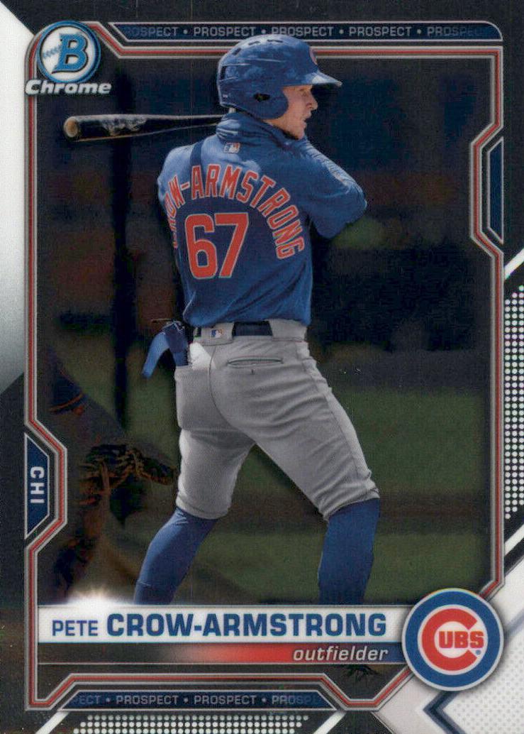 2021 Bowman Draft Chrome Baseball Pete Crow-Armstrong #BDC-12