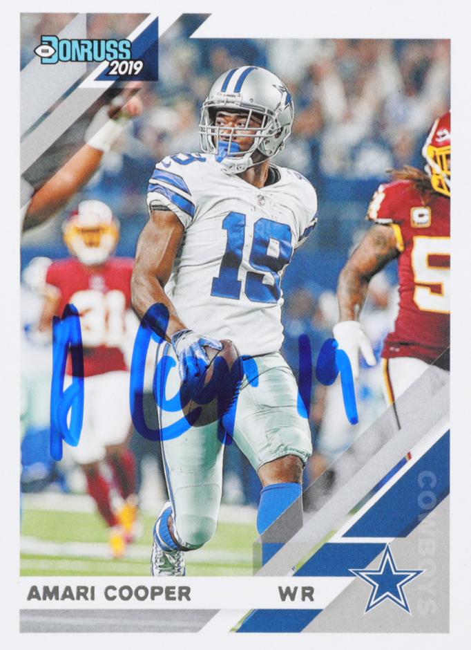 2019 Panini Donruss Football Amari Cooper #77 PSA 10
