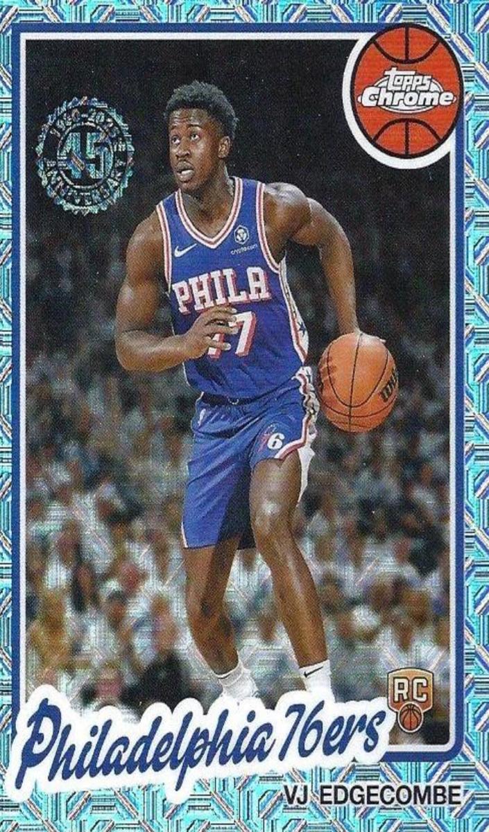 2025 Topps Basketball VJ Edgecombe #TC-CE PSA 9