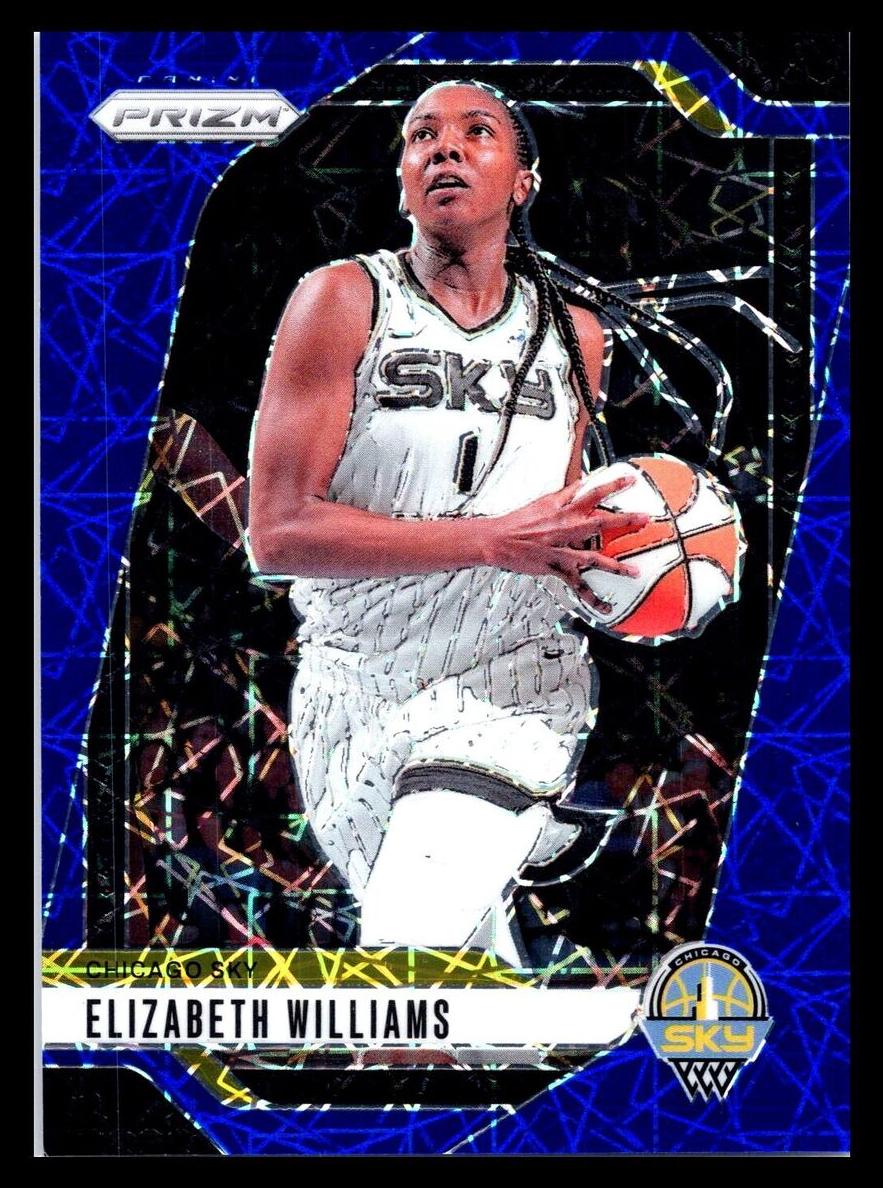 2024 Panini Prizm WNBA Basketball Blue Velocity Elizabeth Williams #24