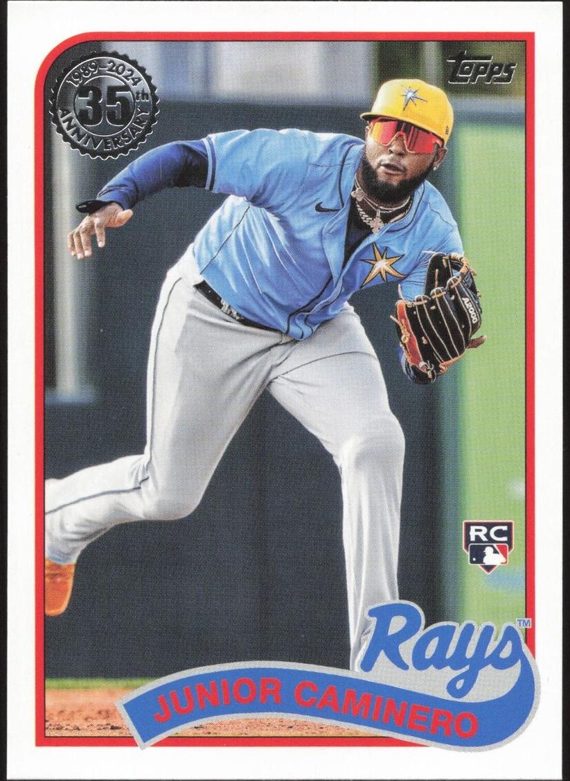 2024 Topps Update Baseball Junior Caminero #89US-16 PSA 9
