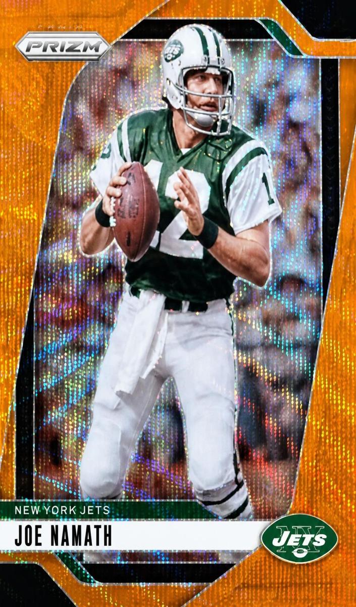 2024 Panini Prizm Football Orange Wave Joe Namath #228