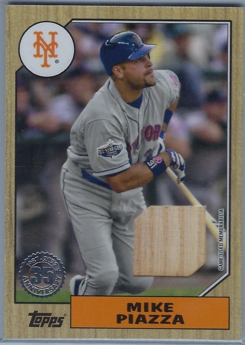 2022 Topps Baseball Mike Piazza #87ASR-MP