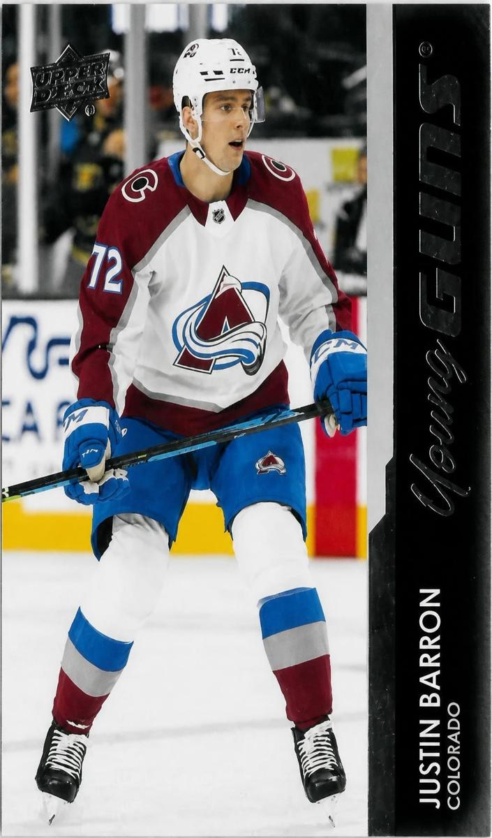 2021 Upper Deck Hockey Justin Barron #744